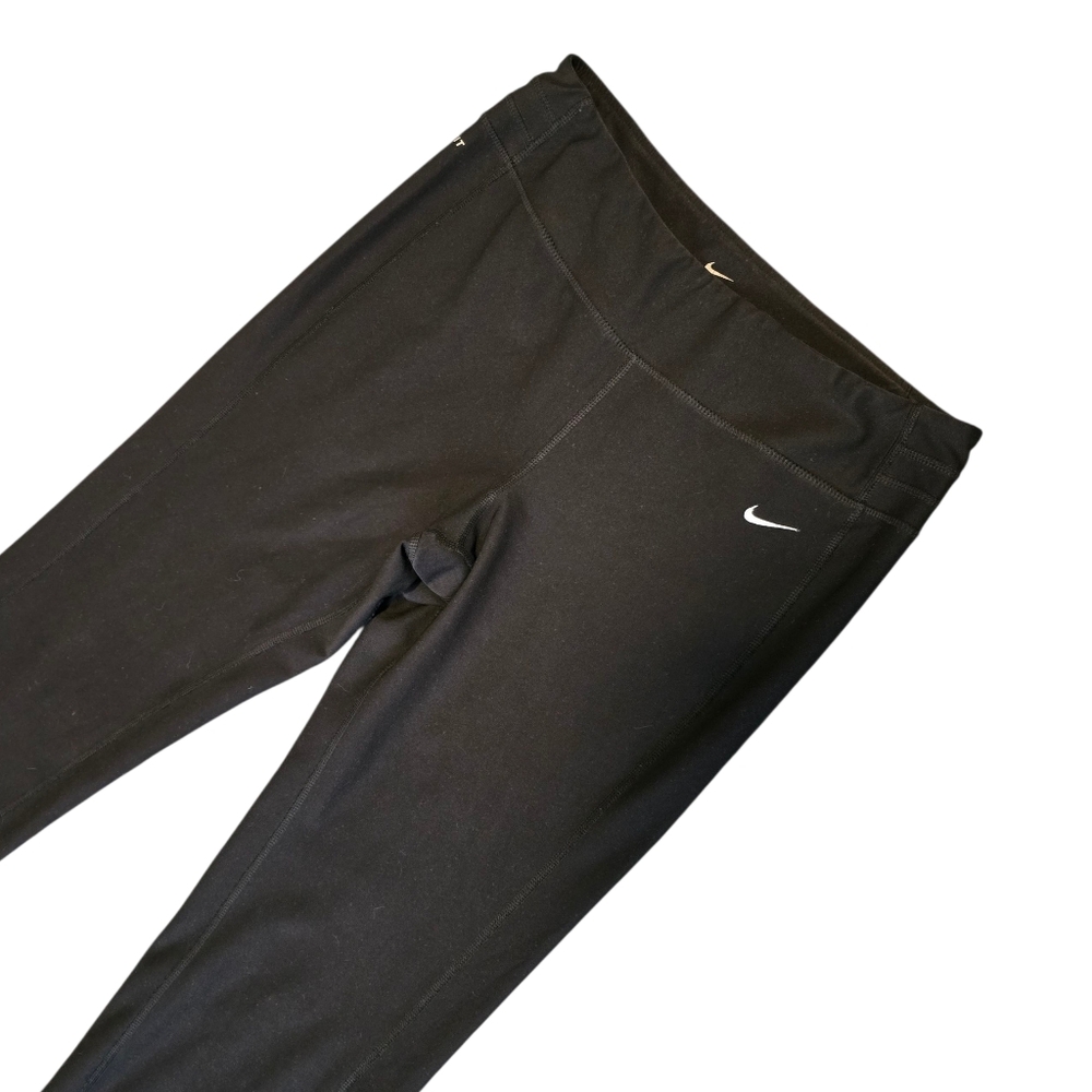 Nike Dri-Fit Women's Medium Black Leggings - Picture 2 of 7